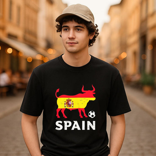 Camiseta dibujo negra