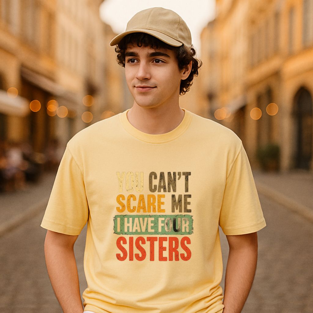 Camiseta dibujo beige