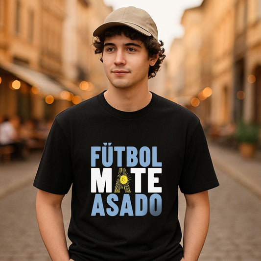 Camiseta dibujo negra