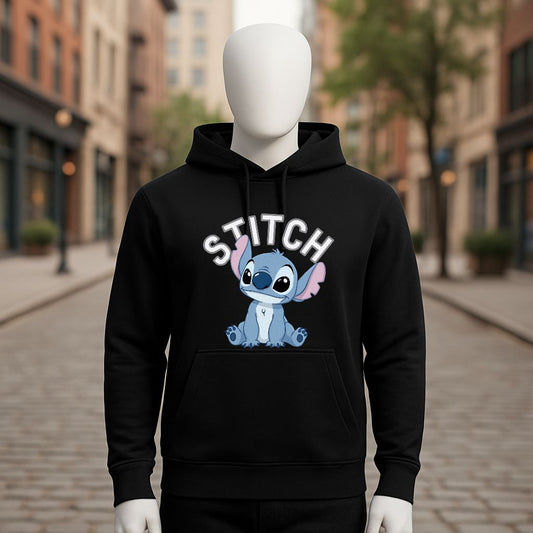 Sudadera negra con capucha