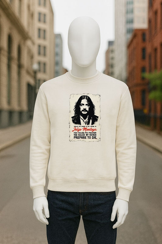 sudadera con dibujo BLANCO CREMA