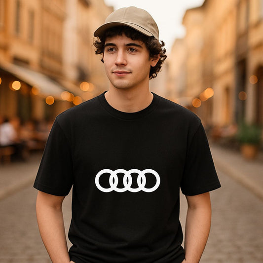 Camiseta dibujo negra