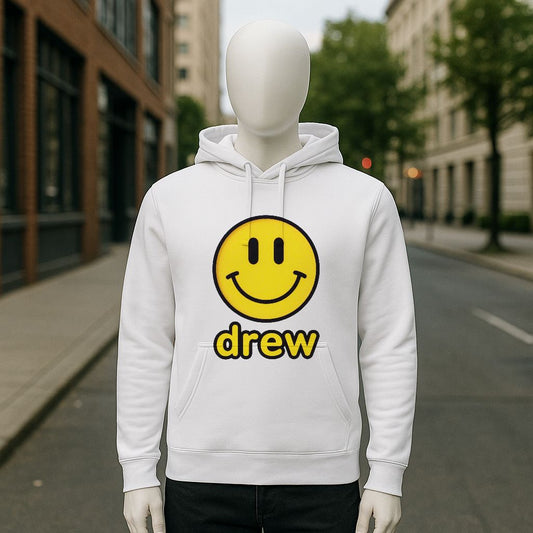 Sudadera con capucha blanca