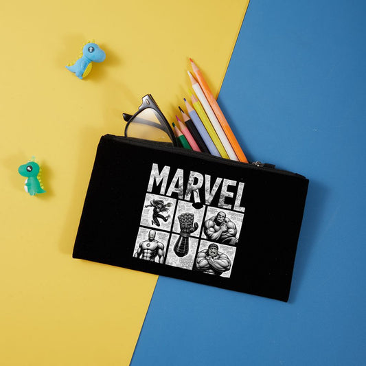 Neceser de terciopelo con cremallera 20,5x12,5