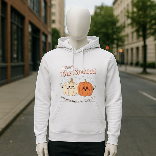 Sudadera con capucha blanca