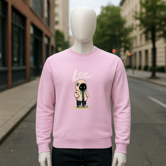 sudadera con dibujo ROSA