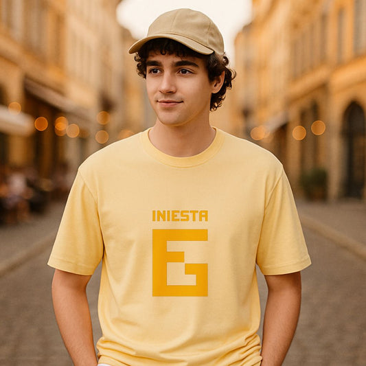 Camiseta dibujo beige