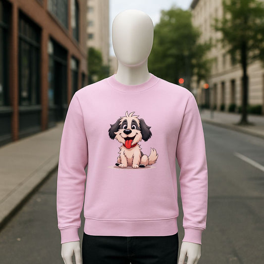 sudadera con dibujo ROSA