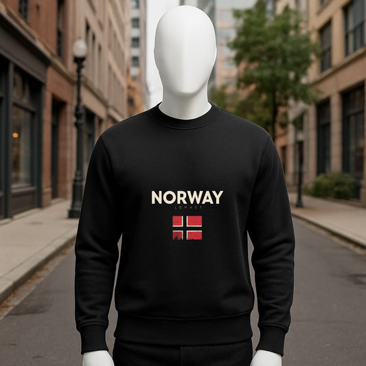 sudadera con dibujo NEGRO