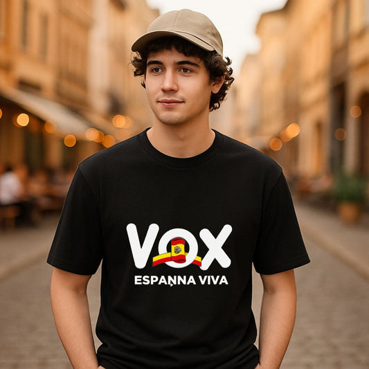 Camiseta dibujo negra