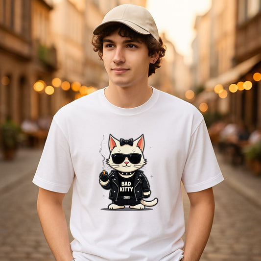 Camiseta dibujo blanca