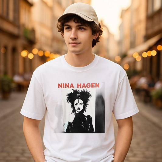 Camiseta dibujo blanca