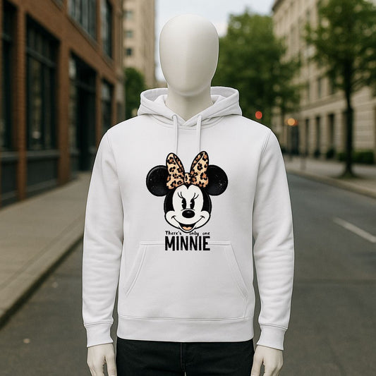 Sudadera con capucha blanca