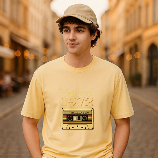 Camiseta dibujo beige