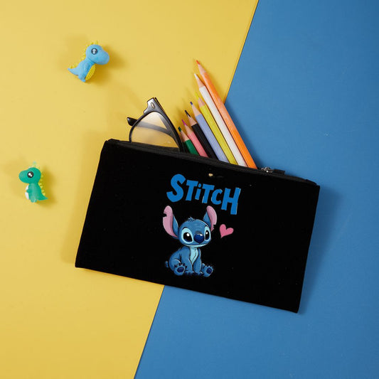 Neceser de terciopelo con cremallera 20,5x12,5