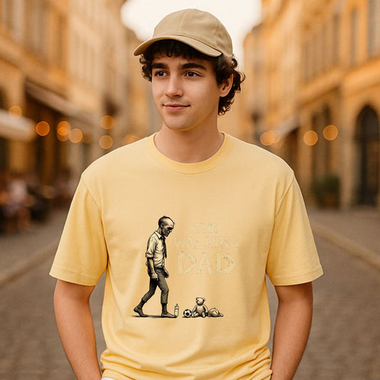Camiseta dibujo beige