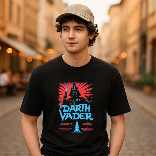 Camiseta dibujo negra