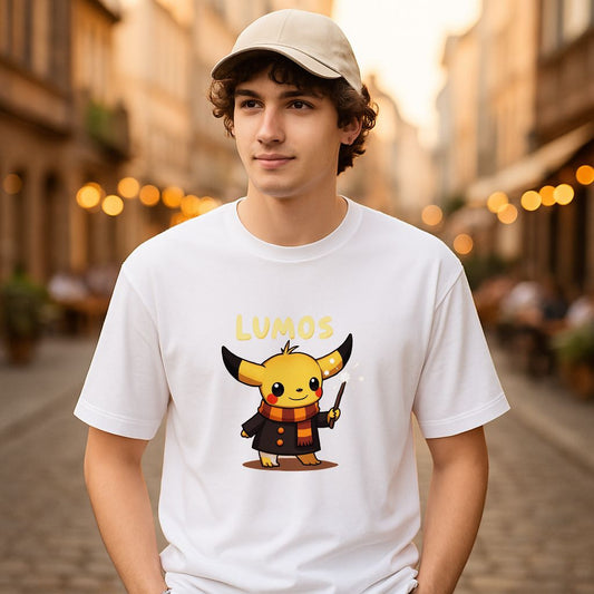 Camiseta dibujo blanca