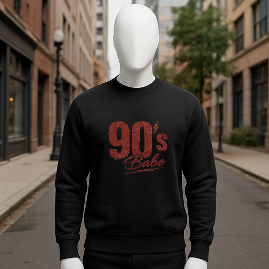 sudadera con dibujo NEGRO