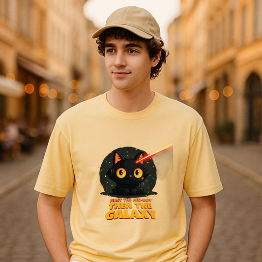 Camiseta dibujo beige