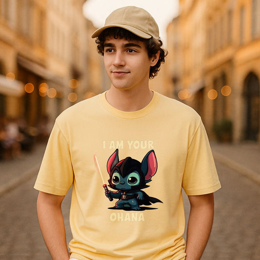 Camiseta dibujo beige