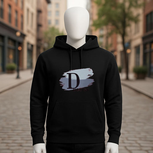 Sudadera negra con capucha