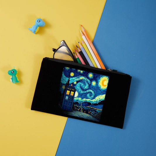 Neceser de terciopelo con cremallera 20,5x12,5