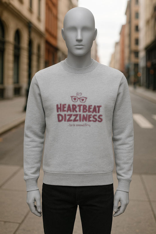 sudadera con dibujo GRIS