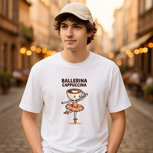 Camiseta dibujo blanca