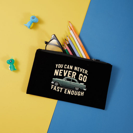 Neceser de terciopelo con cremallera 20,5x12,5