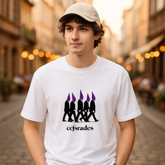 Camiseta dibujo blanca