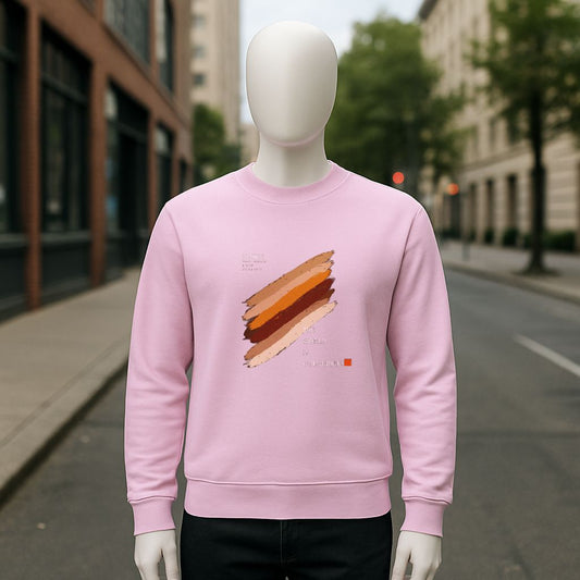 sudadera con dibujo ROSA