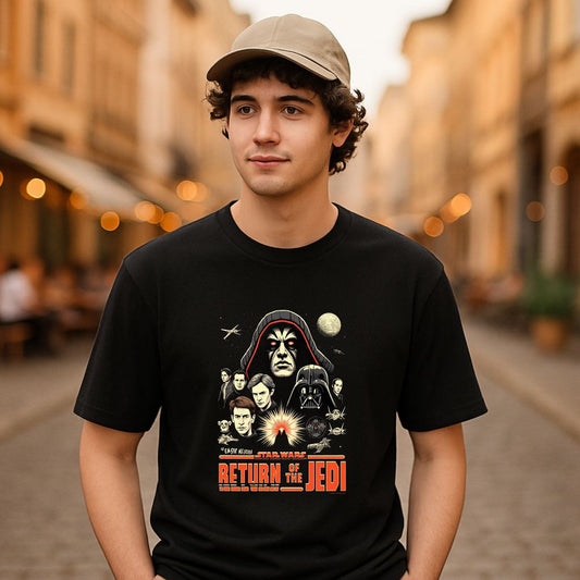 Camiseta dibujo negra