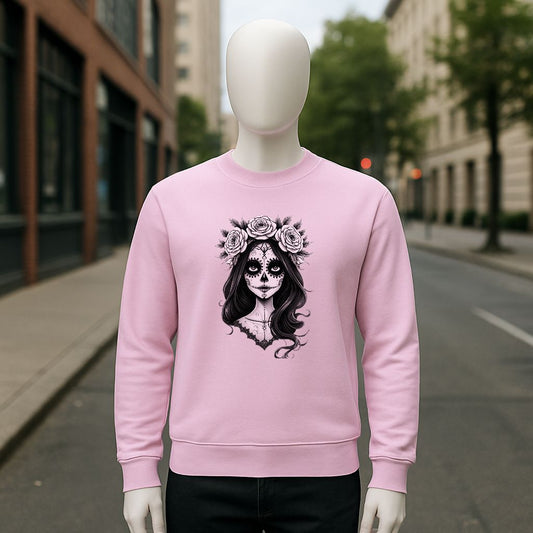 sudadera con dibujo ROSA