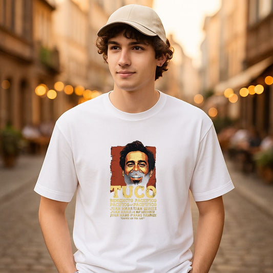 Camiseta dibujo blanca