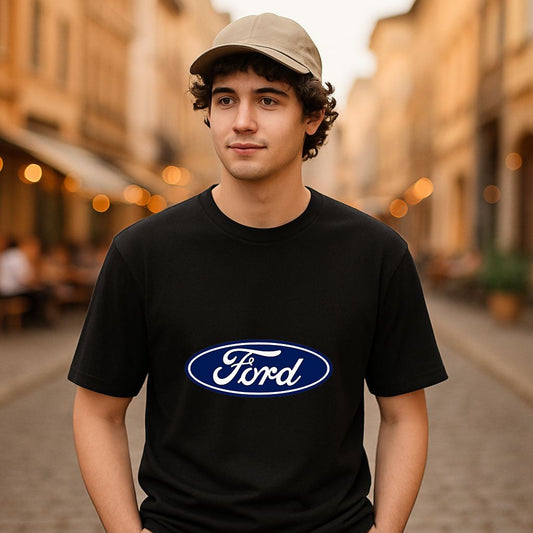 Camiseta dibujo negra