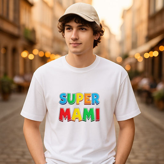 Camiseta dibujo blanca