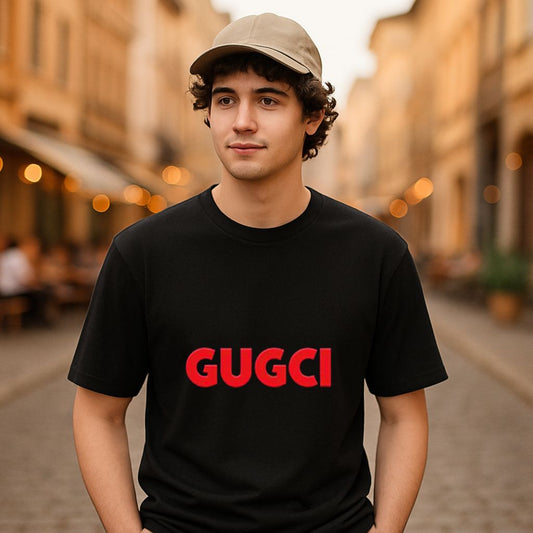 Camiseta dibujo negra