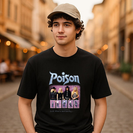 Camiseta dibujo negra