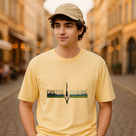 Camiseta dibujo beige