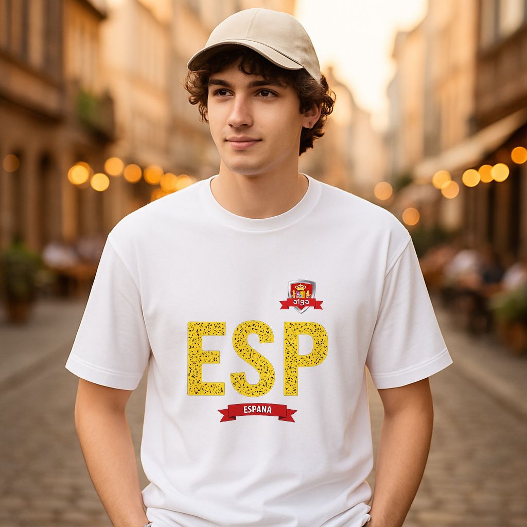 Camiseta dibujo blanca