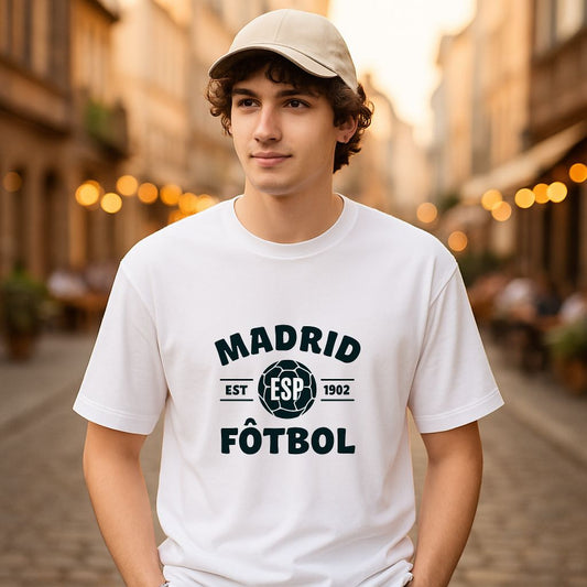 Camiseta dibujo blanca