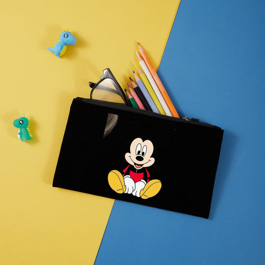 Neceser de terciopelo con cremallera 20,5x12,5