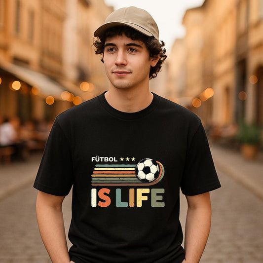 Camiseta dibujo negra