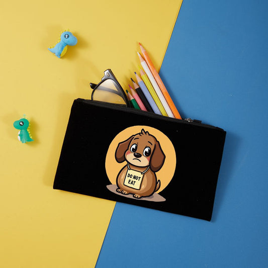 Neceser de terciopelo con cremallera 20,5x12,5