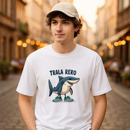 Camiseta dibujo blanca