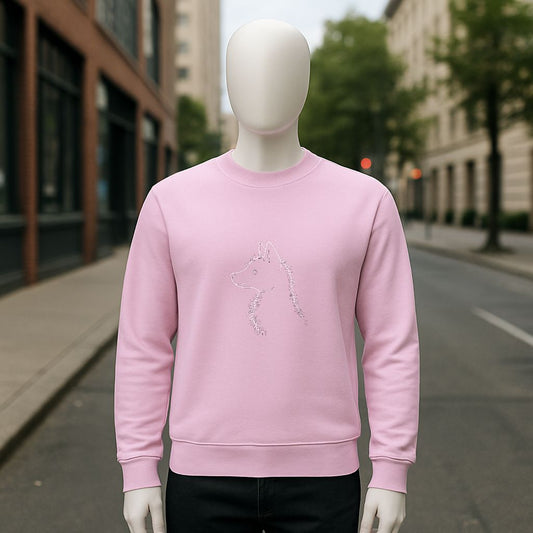 sudadera con dibujo ROSA