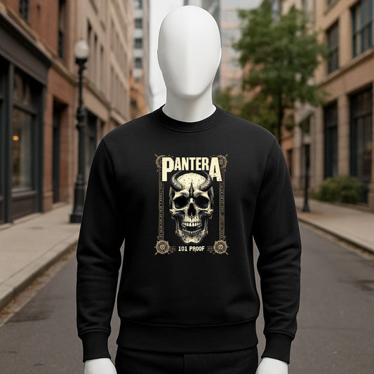 sudadera con dibujo NEGRO