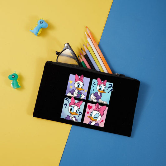 Neceser de terciopelo con cremallera 20,5x12,5