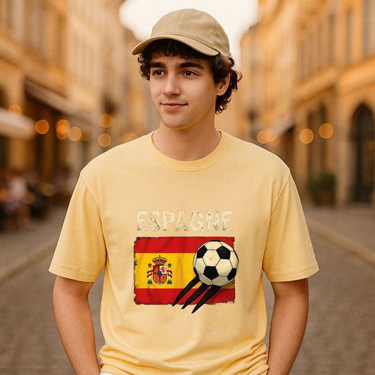 Camiseta dibujo beige